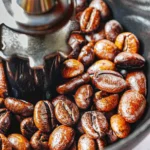 دانه قهوه روآندار